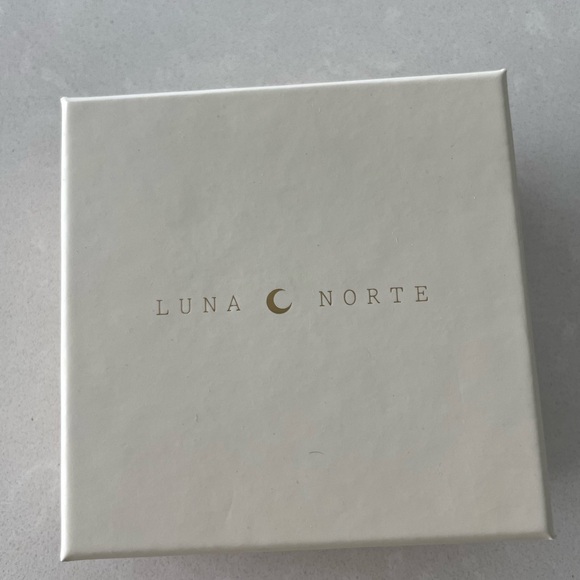 NWT LUNA NORTE Necklace Moon + Sun NWT - Picture 2 of 2